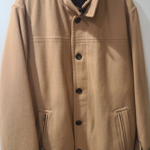 Camel-colored winter coat by London Fog - Picture 10 of 11